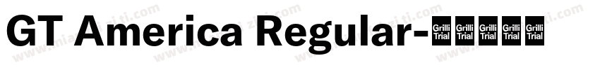 GT America Regular字体转换